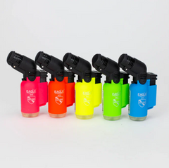 Eagle Torch NEON Limited Edition Mini-Angle Torch Lighters – Windproof Jet Flame – 20ct Display Pack (PT116BN)