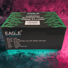 Eagle Torch NEON Limited Edition Mini-Angle Torch Lighters – Windproof Jet Flame – 20ct Display Pack (PT116BN)