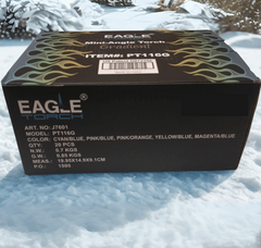 Eagle Torch Gradient Mini-Angle Torch Lighters – Refillable Windproof Flame – Box of 20 (PT116G)