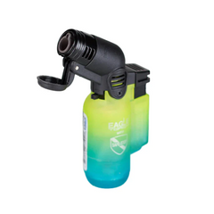 Eagle Torch Gradient Mini-Angle Torch Lighters – Refillable Windproof Flame – Box of 20 (PT116G)