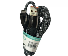 THUNDER BAY Lightning to USB Braided Fast Charging Cable – 1.5m (5ft), Heavy-Duty 5A Quick Charge Data Cable (16-Pack)