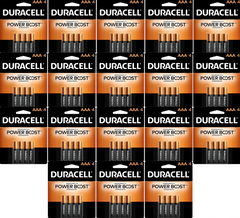Duracell Coppertop AAA Alkaline Batteries – 4-Count per Pack (18-Packs) | Long-Lasting AAA Power