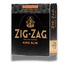 Zig-Zag King Size Slim Rolling Papers – 25 Packs per Box (32 Papers per Pack)