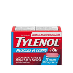 Tylenol Tyl Muscle Aches & Body Pain 24 Caplets Pack of 6