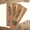 Zig-Zag Unbleached Rolling Papers 24 booklets per display box 50 leaves (papers) per booklet