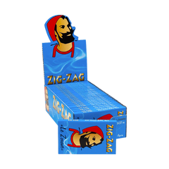 Zig-Zag Silver  | Carton of 25 Packs (100 Leaves per Pack)