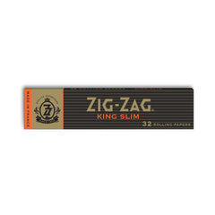 Zig-Zag King Size Slim Rolling Papers – 25 Packs per Box (32 Papers per Pack)