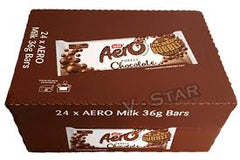 Areo President's Choice Buttersweet Dark Chocolate Candy Bar Deliver|Full Box of Nestle AERO Bubbly Milk Chocolate BAR 24 x 36g