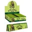 Zig-Zag Green Organic Hemp  King Slim | Carton of 25 Packs (100 Leaves per Pack)